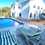Anna 10 People Private Pool 10 Kms Lloret Casa de Férias Vidreres