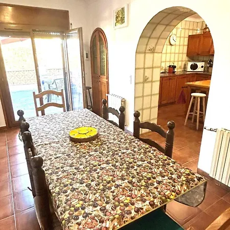 Anna 10 People Private Pool 10 Kms Lloret *