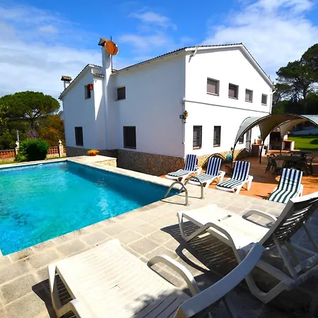 Anna 10 People Private Pool 10 Kms Lloret 別荘 *